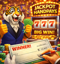 Jackpot handpays